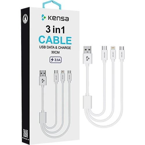 310 TRIO 3 N1 Cable Fast Charging Charger Data Charge Mobile Phone Cable