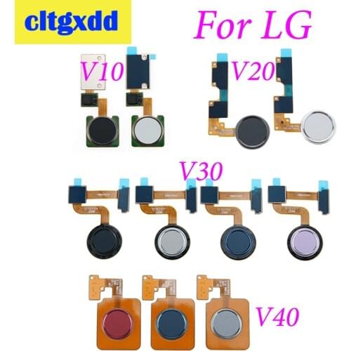 Cltgxdd Home Button Fingerprint Sensor Power Flex Cable Ribbon Main Menu Return Button For LG V10 V20 V30 V40