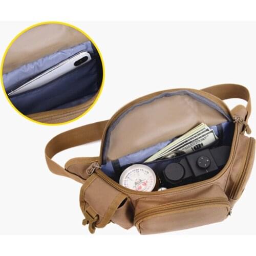 Metal Detecting Digger Bag Waist Bag Portable Chest Waist Pack Messenger Bag for metal detector and Fishing