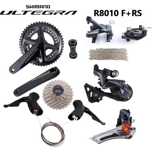 Shimano Ultegra R8000 Groupset R8010 Direct Mount Double Lock Road Bike Brake 11 22 Speed Groupset Update 6800 Groupset