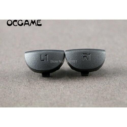 OCGAME Black JDS-030 JDM-030 New Verison JDS 030 JDM 030 for Playstation 4 PS4 Buttons Controller L1 R1 Trigger Button
