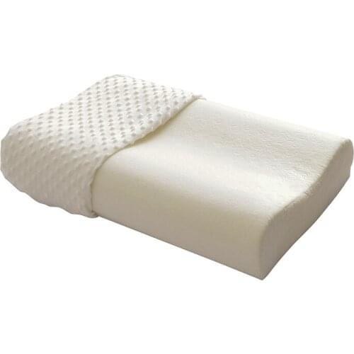 Bamboo Memory Foam Orthopedic Neck Soft Pillow Massager Fiber Slow Rebound Foam Travel Pillow Cervical Health Care