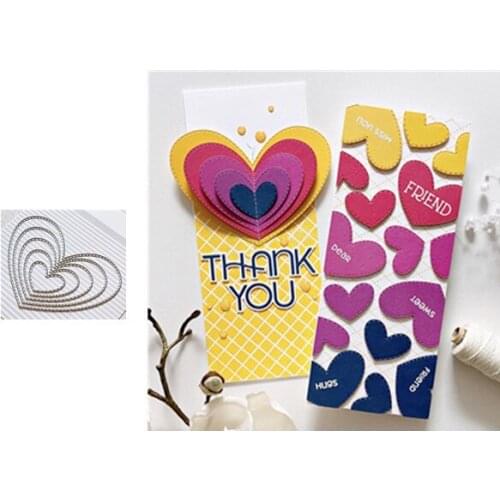 Love Cutting Dies for DIY Scrapbooking/photo album Decorative Embossing DIY Paper Cards and die