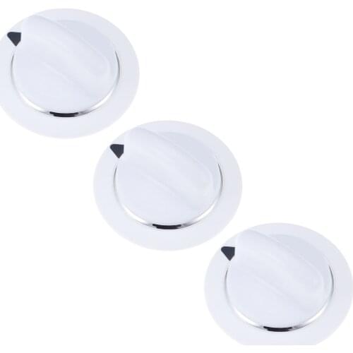 3Pcs WE1M654 Dryer Timer Knob AP3995088 For General Electric Hotpoint Dryers