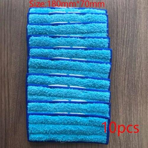 10pcs robot cleaner brushes spare parts Damp Pad Mop for Replacement iRobot Braava Jet 240 241
