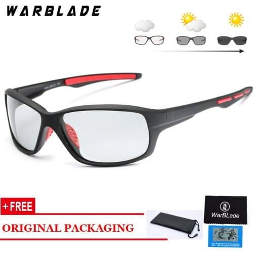 WarBLade Driving Photochromic Sunglasses Chameleon Polarized Men Glasse All Day Change Color For Snow Light Top Quality 2021