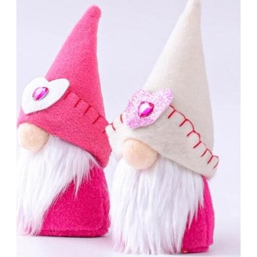 Smart Rudolph, Faceless Dwarf, Valentines Day Love Dwarf Mask, Lover Elf F1CC