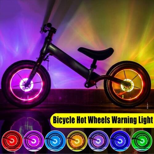 Waterproof Bicycle Hub Drum Light Colorful Safety Warning Light Magic Wind Light Wheel Decoration Light SAL99