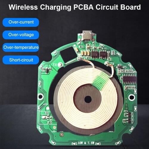 High Quality 10W QI Fast Wireless Charger PCBA Module Transmitter Circuit Board + Wireless Charging Diy Circuit Board