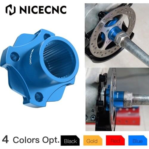 NICECNC ATV Disc Brake Hub Cover Guard For Yamaha Raptor 700 2013-2020 700R 2012-2020 2019 2018 Raptor700 Raptor700R Aluminum