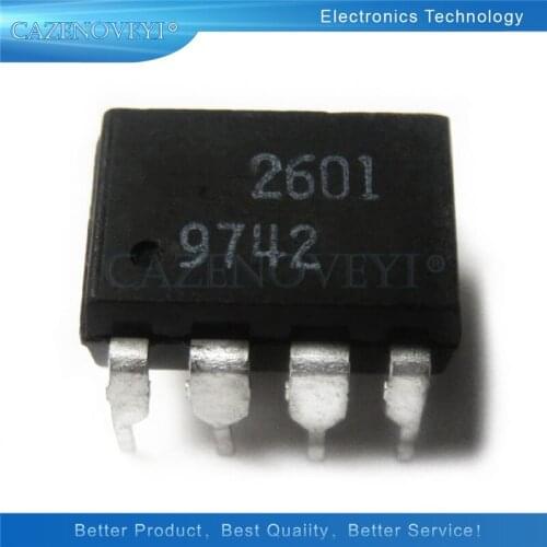 10pcs/lot HCPL2601 HCPL-2601 2601 A2601 DIP-8 SMD-8