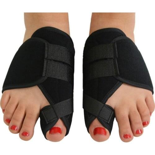 2pcs Bunion Corrector Orthopedic Splint Hammer Toe Straightener Brace with 2 Stitched Straps Hallux Valgus Corrector Pain Relief