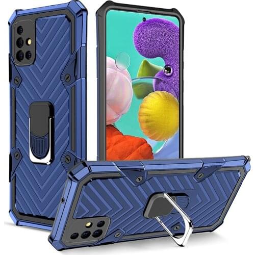 2021 for Samsung A31 Armor Shockproof Case for Samsung Galaxy A31 Luxury Car Holder Ring Case Cover A31 A 31