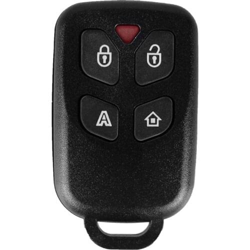 50pcs Positron Alarm 4 Button +Panic Repalce Car Key Case Shell For Brazil Remote Key Cover Shell Auto Parts