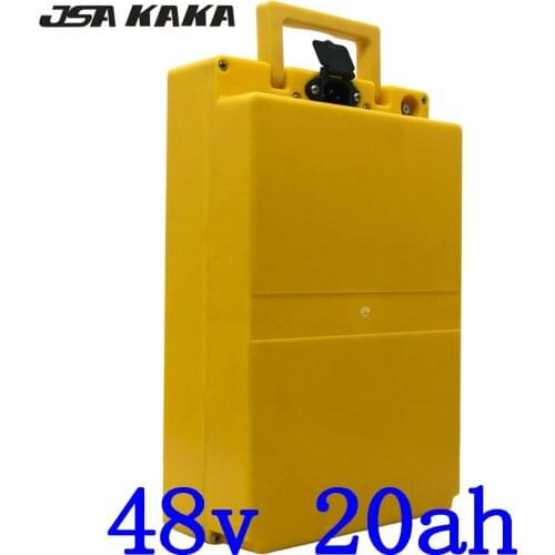 48V 1000W battery pack 48v 20ah electric bike battery 48V 20AH lithium ion battery with 30A BMS and 54.6V 2A charger duty free
