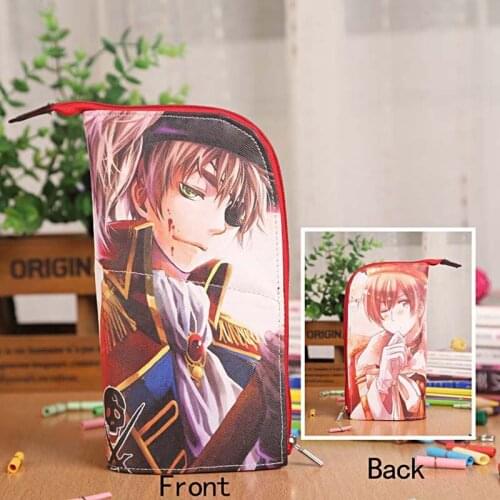 Anime Hetalia Waterproof PU Leather Stationery Pouch/Brush Pot/Pen Holder/Pencil Case Bag/Office School Supplies