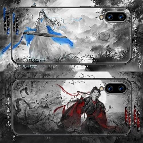 Mo dao zu shi The Untamed Phone Case For Huawei P Mate P10 P20 P30 P40 10 20 Smart Z Pro Lite black soft back tpu shell luxury