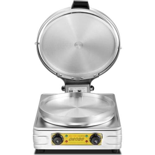 DY-20 Commercial electric baking pan double-sided heating flaky pastry machine dual-temperature control pancake machine 220V