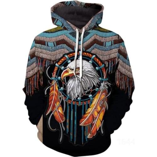 S-6XL mens hoodie 3D digital printing sweater couple cotton hooded sweater hoodie street hip-hop plus size pullover cardigan