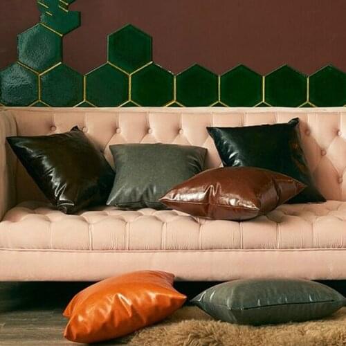 5 Colors Cushion Cover Pillowcase Solid Color Pillow Case Cojines Decor Sofa Throw Pillows Room Decorative Pillows