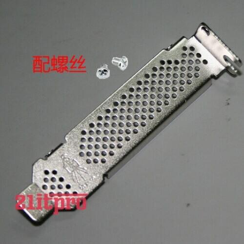 2Pcs Low Profile Bracket Video Graphics Card For PM1725A PCIe SSD 2U