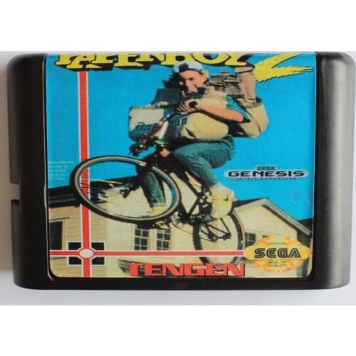 Paperboy 2 16 bit MD Game Card For Sega Mega Drive For SEGA Genesis