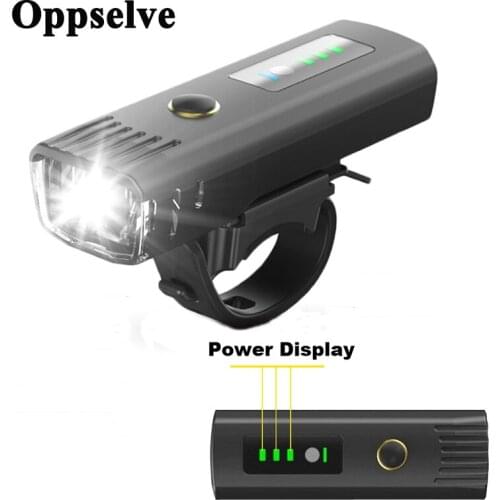 Bike Light Smart Display Bicycle Front Light TailLight USB Rechargeable Headlight LED Flashlight Bike Lamp for Mountain Cycling