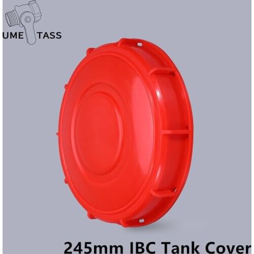 High quality IBC Tote Tank Cover Lid 245mm red Cap for garden tank hot sale