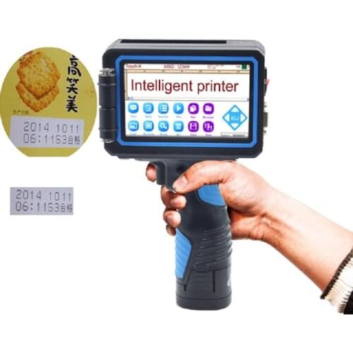 High Quality Portable Expiry Date Handjet Machine handheld lot number printer