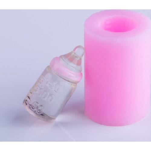 YF038 Feeding Bottle Silicone Mold Resin Art Earrings Jewelry Necklace Pendant Rings Making