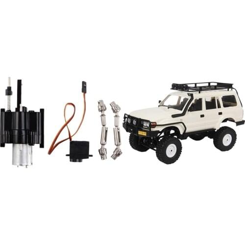 2 Set RC Car Part: 1 Set Gearbox Accessories Spare Part 2 Speed Transmission Shaft & 1 Set Remote Control Car Kit