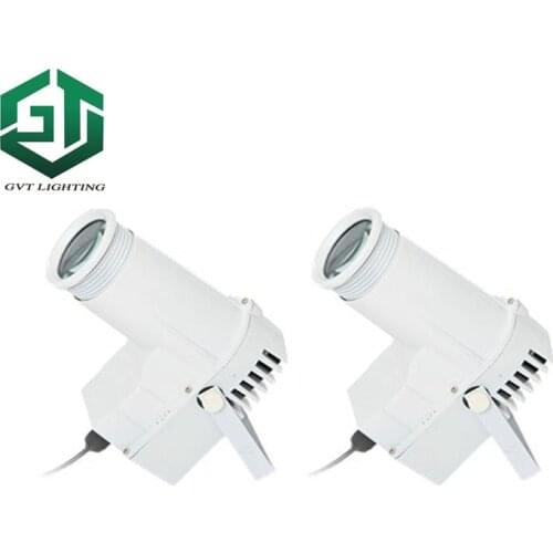 2pcs 10W White Led Disco Mirror ball pinspot lights high power single white color bright beam pin spot light for bar nightclubs