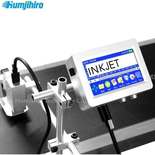 22 Languages 12.7mm Online Inkjet Printer Automatic TIJ Printer Coding Machine Mask Thermal Inkjet Printer QR Barcod Date Number