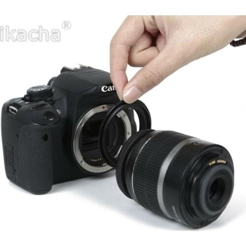 52mm Macro Reverse Lens Camera Adapter Ring for Canon EOS-52 EF Mount 550d 650d 60d EF35 f2 EF50 f1.8II 50 f2
