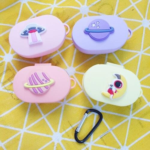 For Xiaomi Redmi AirDots Case astronaut Cartoon Earphones Case Silicone Anti-fall Protector Cover Redmi air dots S case