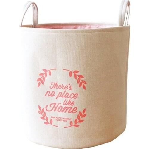 Home organization storage cotton linen laundry basket folding basket dirty clothes basket корзина для белья cesto ropa sucia