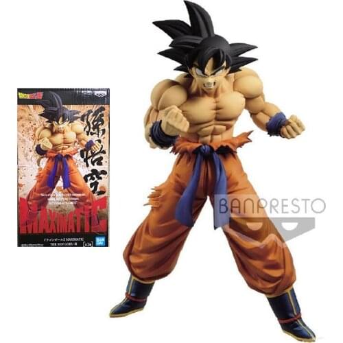 Bandai Dragon Ball Anime Figure MATCH MAKERS Competitor 3 Son Goku Genuine Model Peripheral Collection Decoration Children Gift