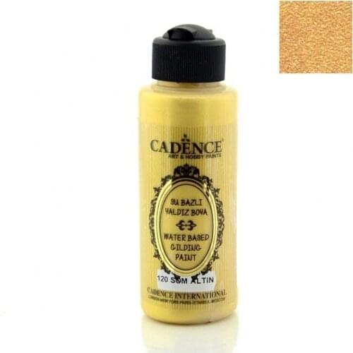 Cadence Yaldzlı Paint 120-Som Gold 120ml