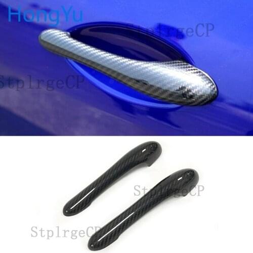 For Maserati GranCabrio Coupe 2 Door 2008 - 2015 100% real carbon fiber Auto outer door handle cover
