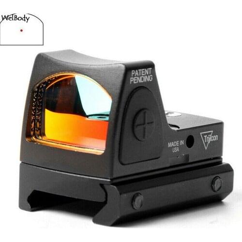 Hunting Glock Optical Micro Reflex Red Dot Sight Scope Riflescope Adjustable Brightness Rifle Scopes Airsoft Optics Sigh