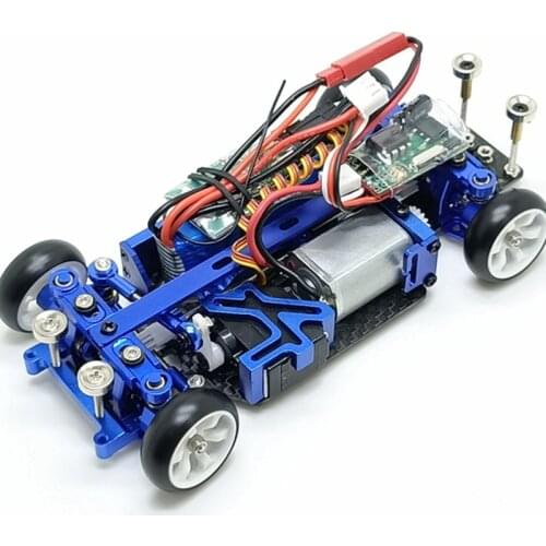 Professional RC Model MINI-Q8 Mosquito Truck 1/28 1/24 Drift Race Metal Remote-controlled Racing Car