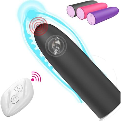 Bullet Vibrators Wireless Remote Dildo Vibrator Sex Toys for Woman G-spot Clitoris Stimulator Mini Vibrators for Women Sex Shop