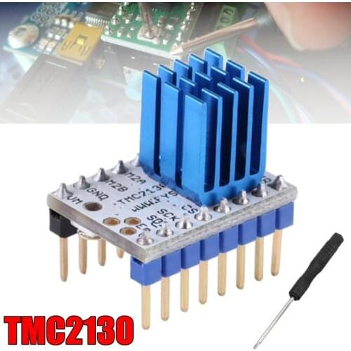 TMC2130 Stepper Motor Driver Module w/Heat Sink & Screwdriver For 3D Printer