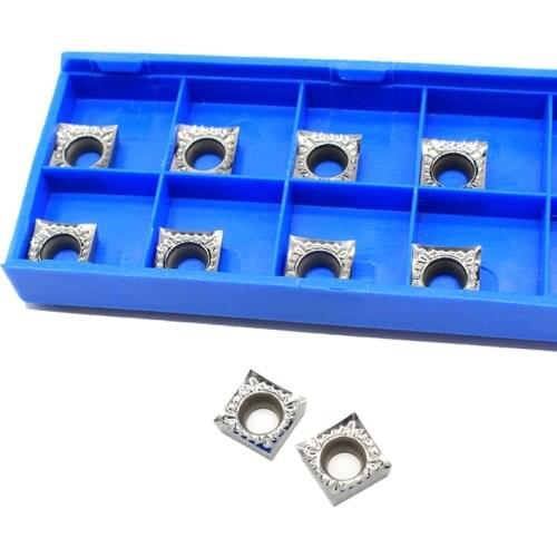 10pcs SCGT09T302 AK H01 Aluminum Turning Inserts Carbide Round Blade SCGT 09T302 cnc Lathe Cutter Aluminum Copper Tool