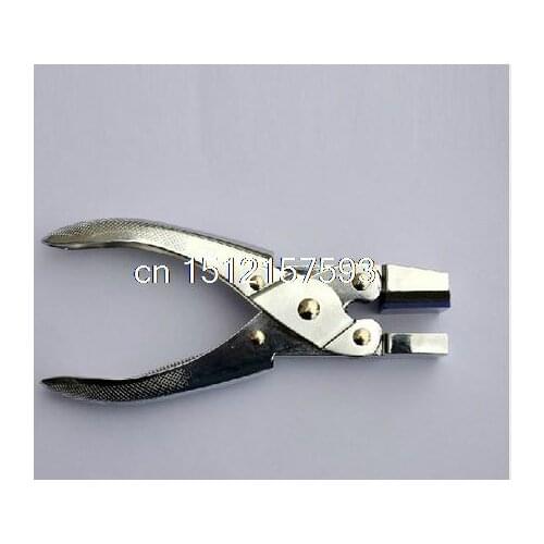 Universal Precision Mobile phone film punch pliers Stainless Steel hand punch plier with Free Punch Tool