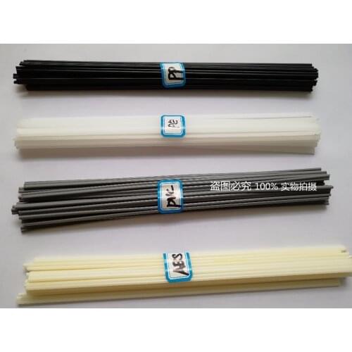 4 kinds High Quality Black PP/ Beige ABS/White PE/Grey PVC Pastic Welding Rod Car/Pipe/Plastic Sheet Plastic Welder Electrode