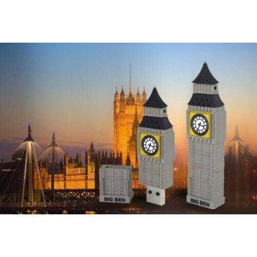 Big ben Usb Flash Drive Cute Fun PenDrive U Disk 64GB 32GB 16GB 8GB 4G U Disk Pen Drive Classic Memoria Usb 2.0 Flash Disk