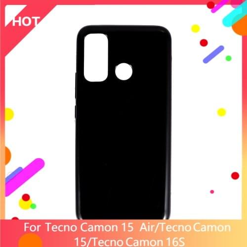 Camon 15 Air Case Matte Soft Silicone TPU Back Cover For Tecno Camon 15 Tecno Camon 16S Phone Case Slim shockproof