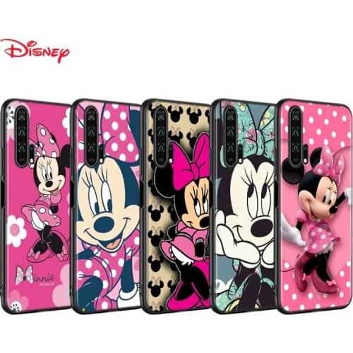 Silicone Cover Disney Minnie Mouse For Honor 30i 10i 10X 9X 8X MAX 20 10 9 8 8A 8C 8S Prime 7A Pro Lite Phone Case