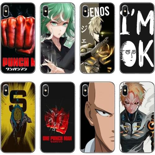 Cartoon One Punch Man Accessories Phone Case For Xiaomi Redmi 7 7A K20 6 6A 5A 4A 4X 5 Plus S2 Redmi Note 8 7 6 5A 4 Pro